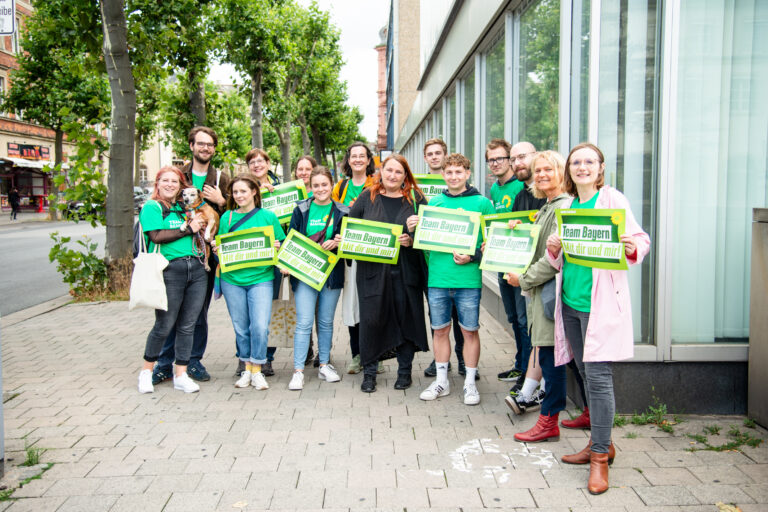 Bamberger Grüne sind in gemeinsamen Haustürwahlkampf gestartet